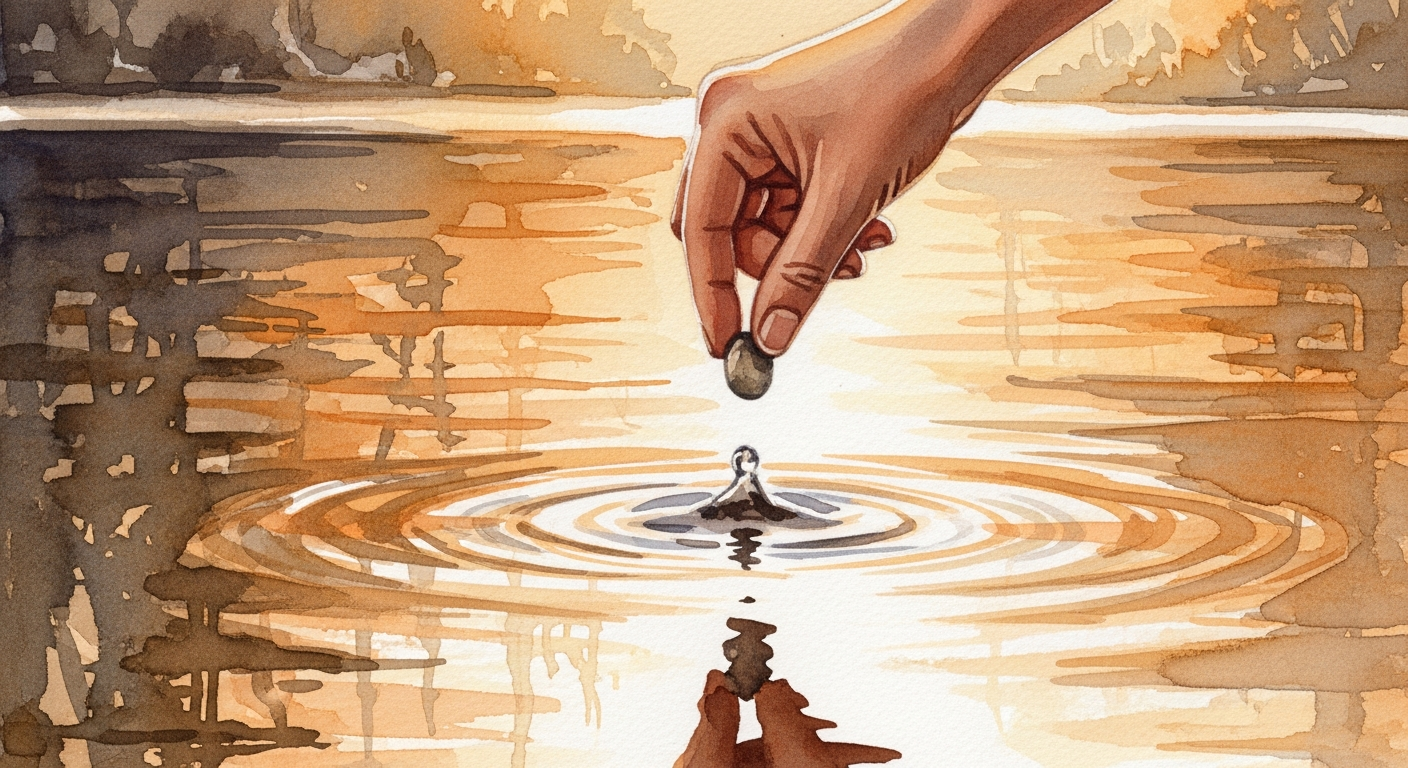 Illustration for Summer of Nothing â Chapter 1: River Static