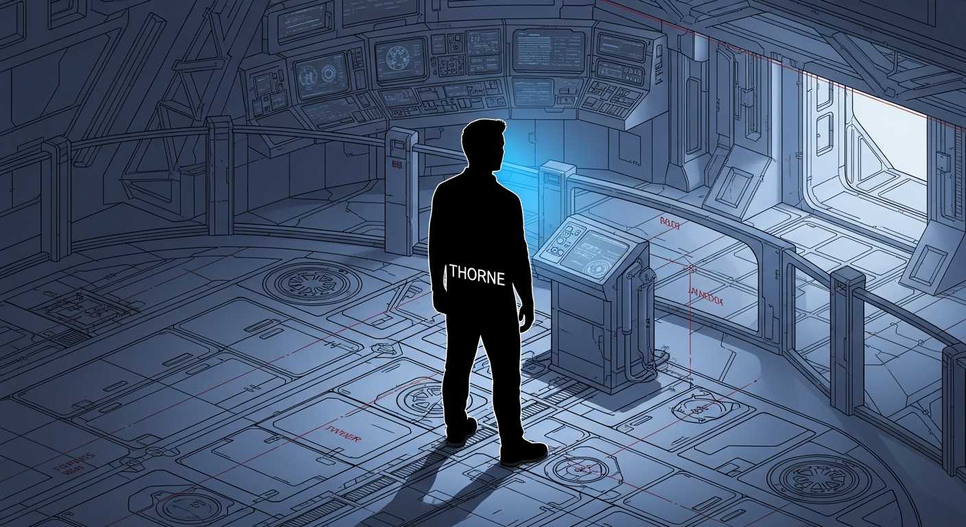 Illustration for Protocol 7 — Chapter 2: Echoes in the Void